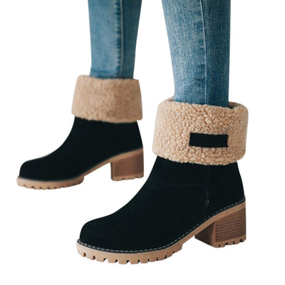 Bottines d’Hiver pour Femme – Chaussures Décontractées