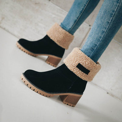 Bottines d’Hiver pour Femme – Chaussures Décontractées
