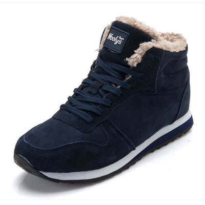 Baskets Montantes Fourrées Homme – Chaussures Hiver