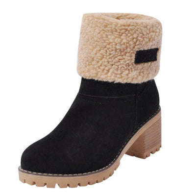 Bottines d’Hiver pour Femme – Chaussures Décontractées