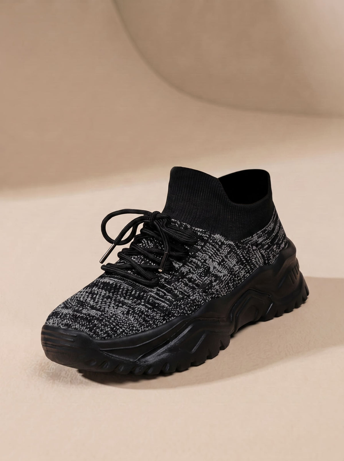 Baskets Montantes en Maille Stretch Respirante - Eva