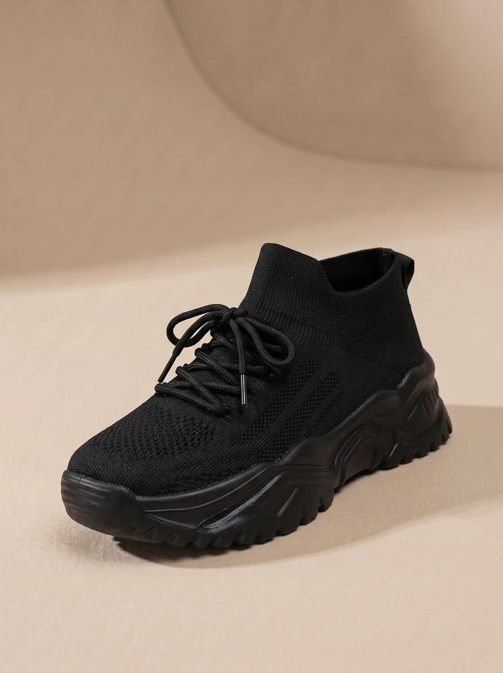 Baskets Montantes en Maille Stretch Respirante - Eva
