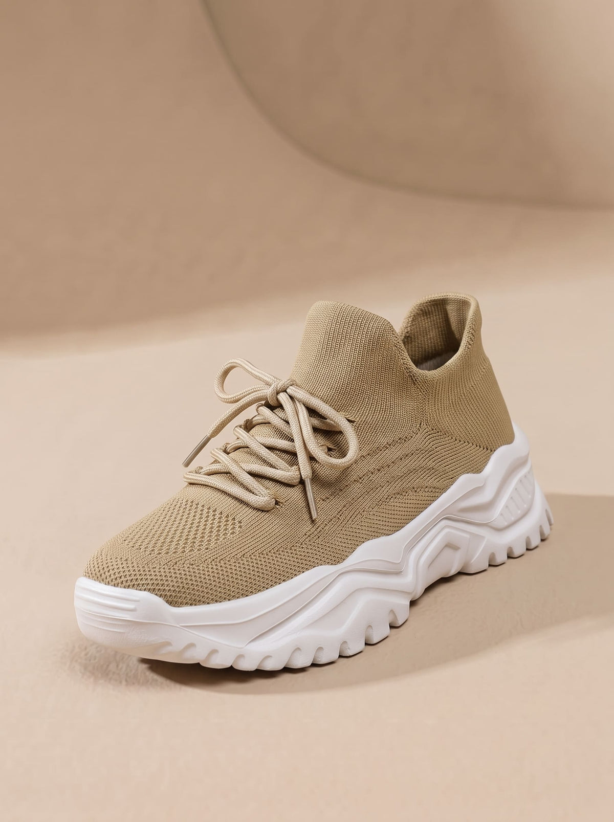 Baskets Montantes en Maille Stretch Respirante - Eva
