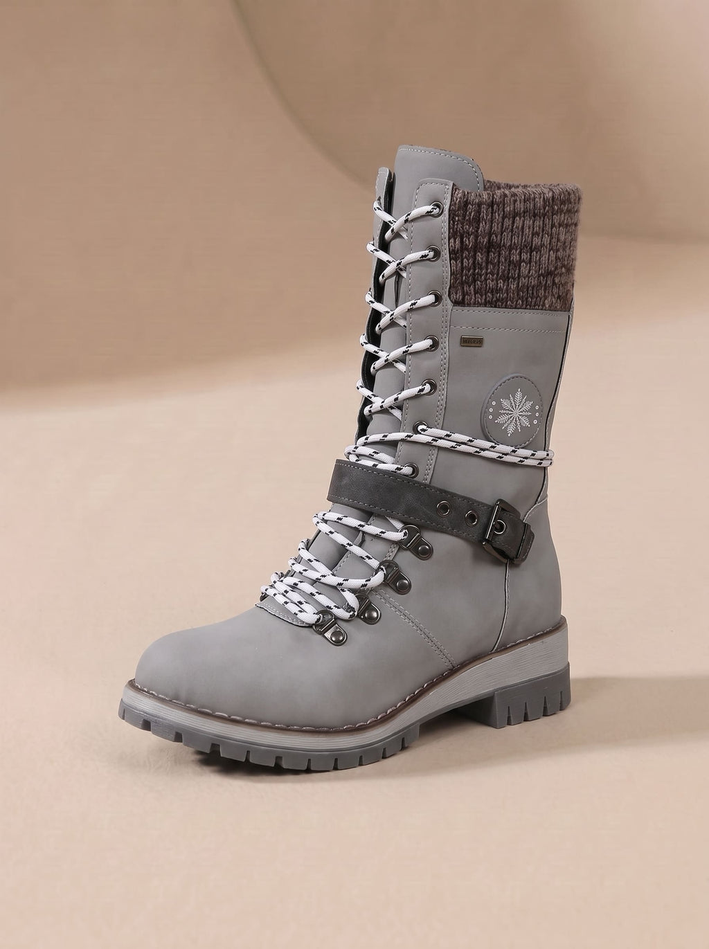 Bottes d'Hiver Fourrées & Crantées - Luna
