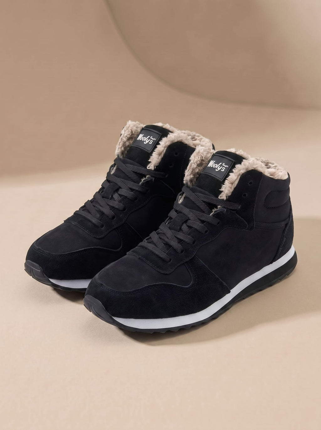 Baskets Montantes Fourrées d'Hiver pour Homme - Maxime