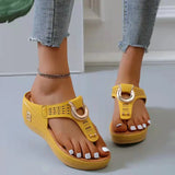 Sandales Compensées Femme – Chic, Confortables & Élégantes
