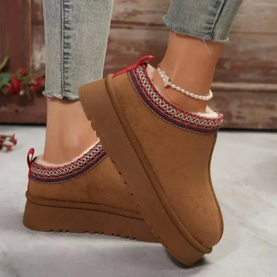 Bottines orthopédiques fourrées pour femme – Confort et chaleur en hiver