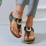 Sandales Compensées Femme – Chic, Confortables & Élégantes