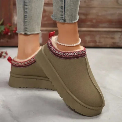 Bottines orthopédiques fourrées pour femme – Confort et chaleur en hiver