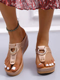 Sandales Compensées Femme – Chic, Confortables & Élégantes