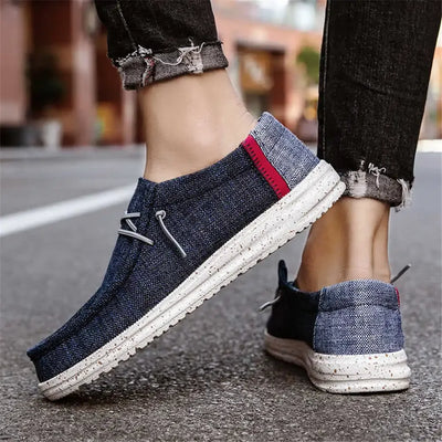 Chaussures orthopédiques en jean avec semelle ergonomique