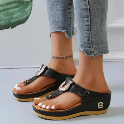 Sandales Compensées Femme – Chic, Confortables & Élégantes