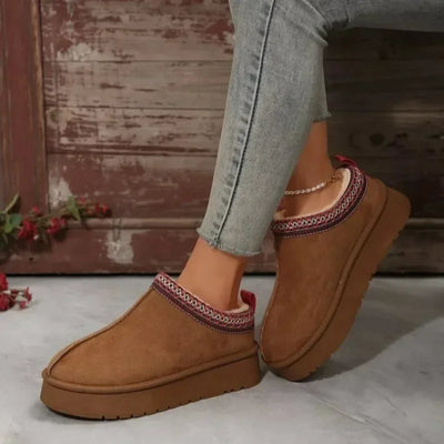 Bottines orthopédiques fourrées pour femme – Confort et chaleur en hiver