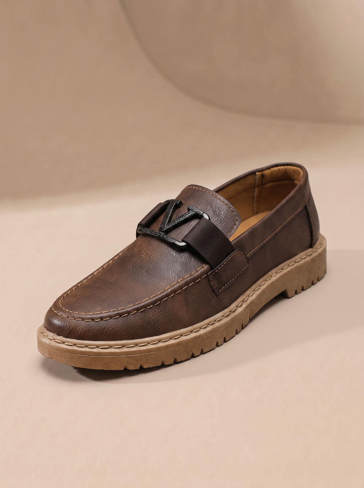 Mocassins Noirs en Cuir Souple - William