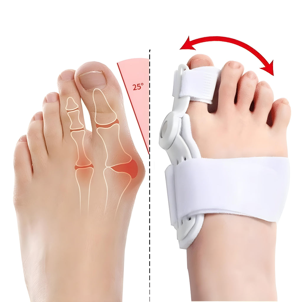 Accessoire souple pour orteils  et oignons– ajustable & confortable au quotidien